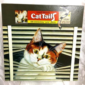 Cat Tails Sassy Lara Puzzle by Ceaco NWT  Vtg